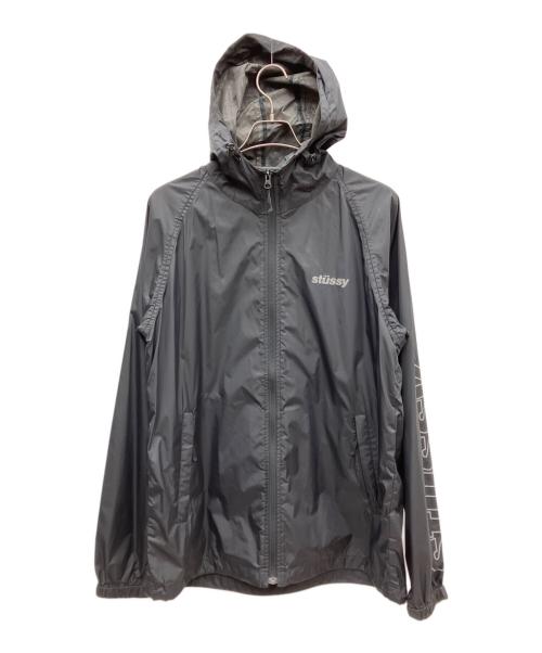 stussy（ステューシー）stussy (ステューシー) ナイロンジャケット ブラック サイズ:XLの古着・服飾アイテム