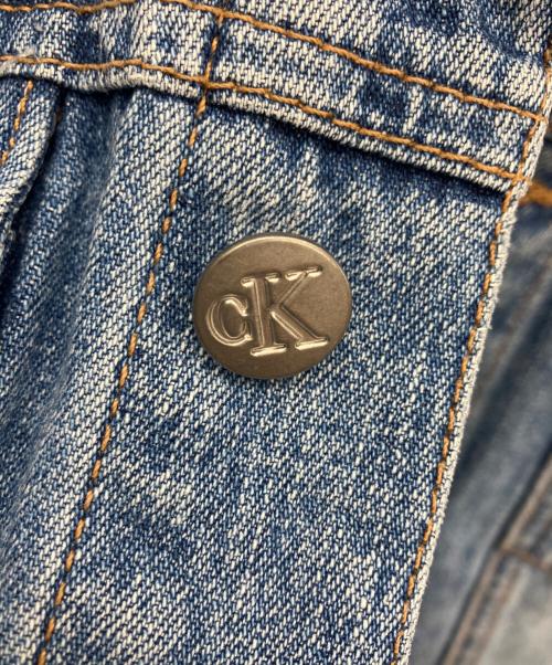 Calvin Klein Jeans（カルバンクラインジーンズ）Calvin Klein Jeans (カルバンクラインジーンズ) デニムジャケット インディゴ サイズ:XLの古着・服飾アイテム