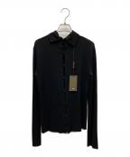 BOTTEGA VENETAボッテガベネタ）の古着「長袖ブラウス」｜ブラック