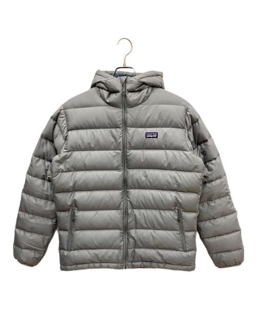 Patagonia（パタゴニア）Patagonia (パタゴニア) ハイロフトダウンセーターフーディー グレー サイズ:SIZE Mの古着・服飾アイテム