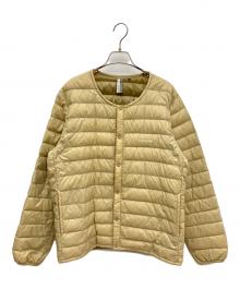 mont-bell×B:MING by BEAMS（モンベル×ビーミングバイビームス）の古着「スペリオダウンジャケット」｜ベージュ