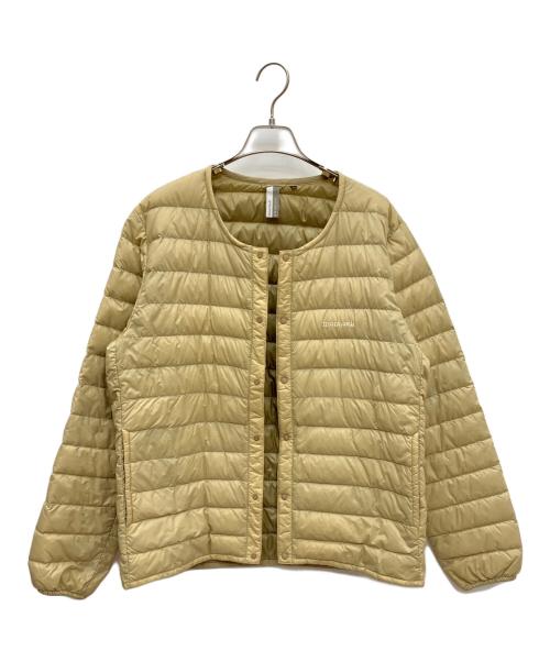 mont-bell（モンベル）mont-bell (モンベル) B:MING by BEAMS (ビーミングバイビームス) スペリオダウンジャケット ベージュ サイズ:Ｌの古着・服飾アイテム