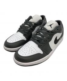 NIKE（ナイキ）の古着「AIR JORDAN 1 LOW WHITE/BLACK-IRON GREY」｜グレー