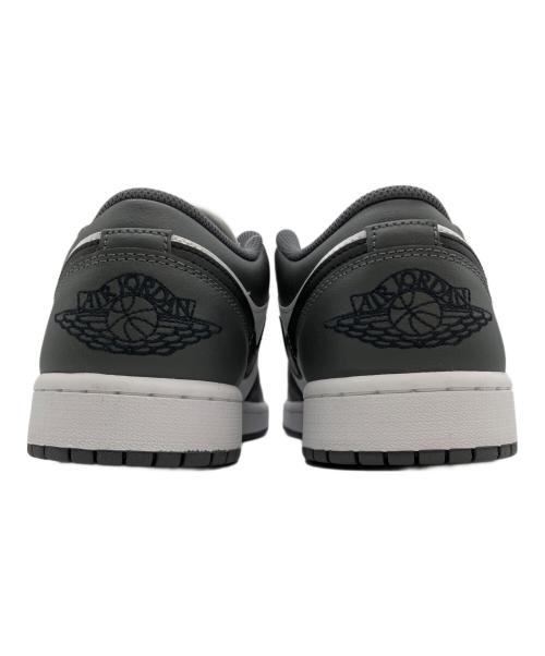 NIKE（ナイキ）NIKE (ナイキ) AIR JORDAN 1 LOW WHITE/BLACK-IRON GREY グレー サイズ:27.5cm 未使用品の古着・服飾アイテム
