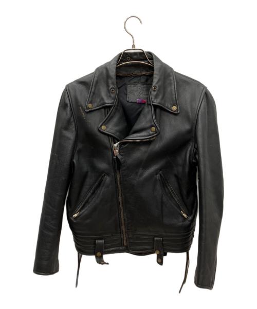BRANDED GARMENTS（ブランデッドガーメンツ）BRANDED GARMENTS (ブランデッドガーメンツ) ライダースジャケット ブラック サイズ:38の古着・服飾アイテム
