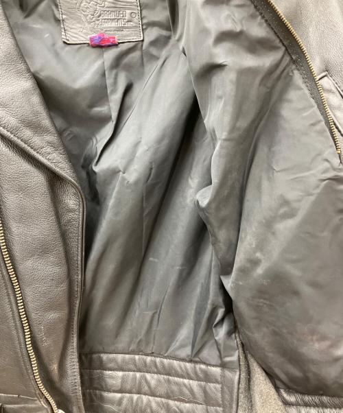 BRANDED GARMENTS（ブランデッドガーメンツ）BRANDED GARMENTS (ブランデッドガーメンツ) ライダースジャケット ブラック サイズ:38の古着・服飾アイテム