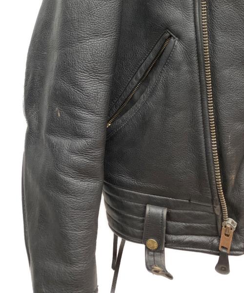BRANDED GARMENTS（ブランデッドガーメンツ）BRANDED GARMENTS (ブランデッドガーメンツ) ライダースジャケット ブラック サイズ:38の古着・服飾アイテム