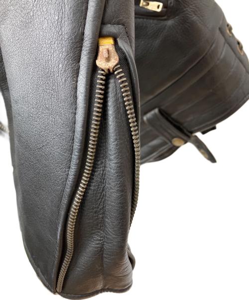 BRANDED GARMENTS（ブランデッドガーメンツ）BRANDED GARMENTS (ブランデッドガーメンツ) ライダースジャケット ブラック サイズ:38の古着・服飾アイテム