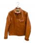 ORGUEIL（オルゲイユ）の古着「レザージャケット」｜キャメル