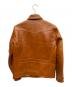 ORGUEIL (オルゲイユ) レザージャケット キャメル サイズ:38：70000円