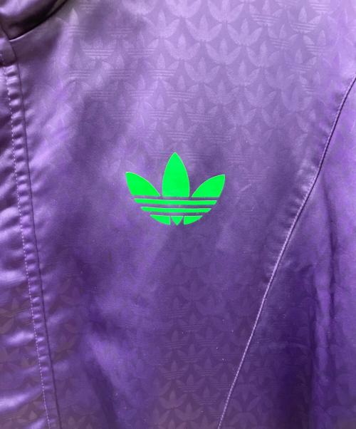 adidas（アディダス）adidas (アディダス) ウインドブレーカー パープル サイズ:XLの古着・服飾アイテム