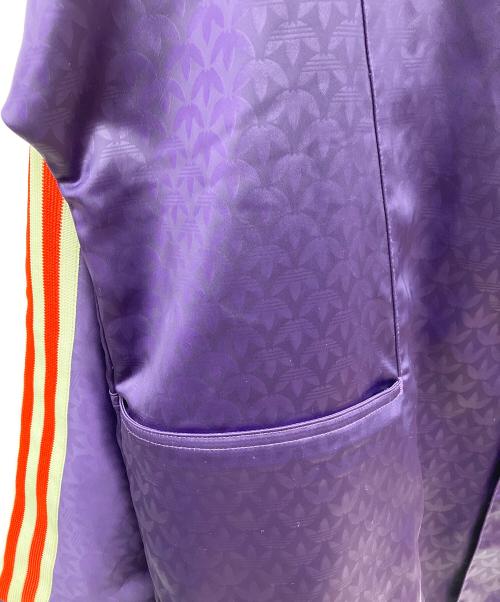 adidas（アディダス）adidas (アディダス) ウインドブレーカー パープル サイズ:XLの古着・服飾アイテム