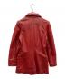 POWER POURCE (パワーソース) レザーコート レッド サイズ:M：5000円