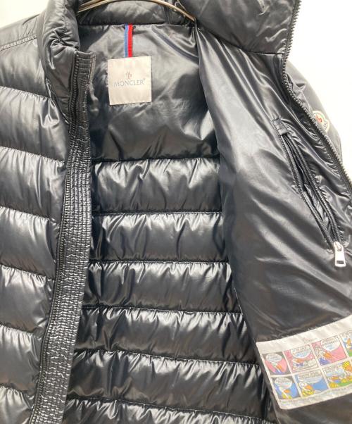 MONCLER（モンクレール）MONCLER (モンクレール) ダウンジャケット ブラック サイズ:2の古着・服飾アイテム