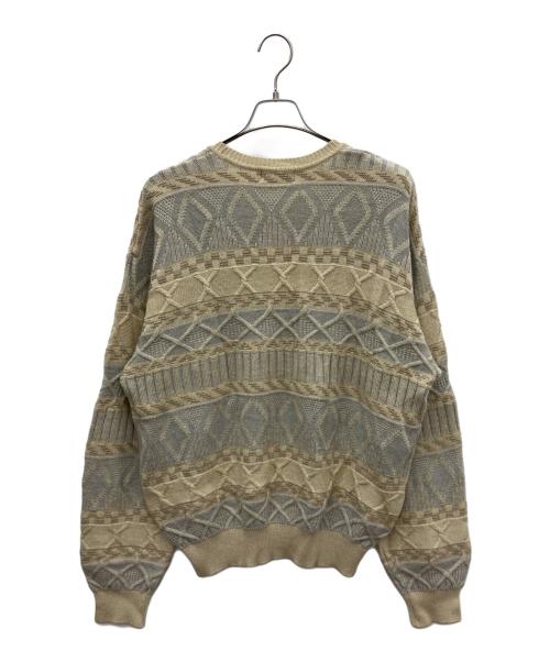 Burberry's（バーバリーズ）Burberry's (バーバリーズ) 厚手ニット ベージュ サイズ:SIZE LLの古着・服飾アイテム
