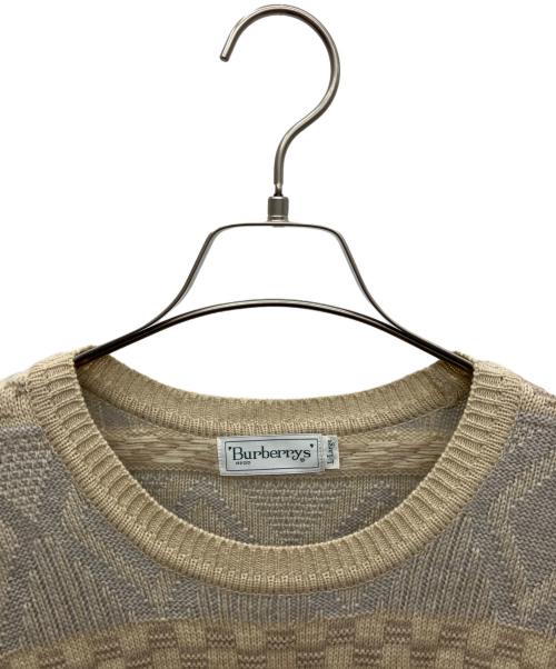 Burberry's（バーバリーズ）Burberry's (バーバリーズ) 厚手ニット ベージュ サイズ:SIZE LLの古着・服飾アイテム