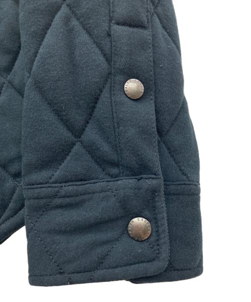 POLO RALPH LAUREN（ポロ・ラルフローレン）POLO RALPH LAUREN (ポロ・ラルフローレン) ブラックキルティングシャツジャケット ブラック サイズ:Mの古着・服飾アイテム