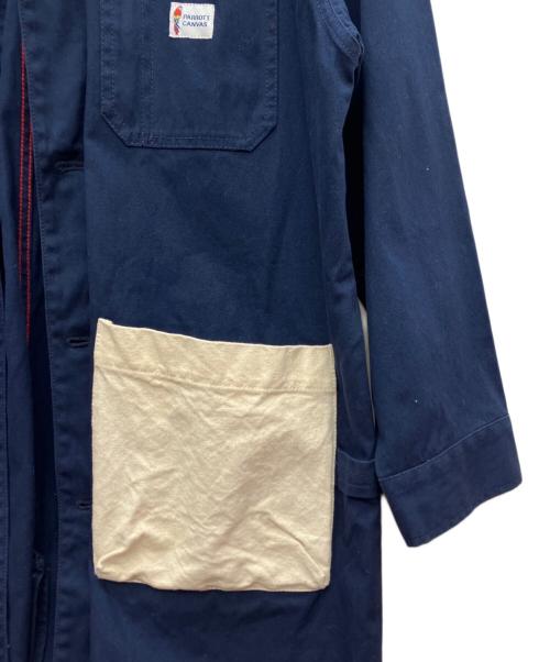 Parrott Canvas（パロットキャンバス）Parrott Canvas (パロットキャンバス) コート ネイビー サイズ:Mの古着・服飾アイテム