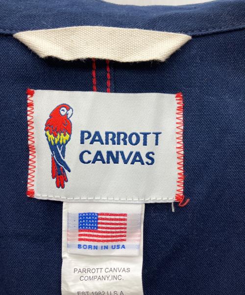 Parrott Canvas（パロットキャンバス）Parrott Canvas (パロットキャンバス) コート ネイビー サイズ:Mの古着・服飾アイテム