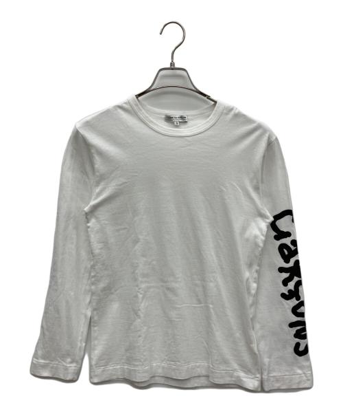 COMME des GARCONS（コムデギャルソン）COMME des GARCONS (コムデギャルソン) 長袖カットソー ホワイト サイズ:Sの古着・服飾アイテム