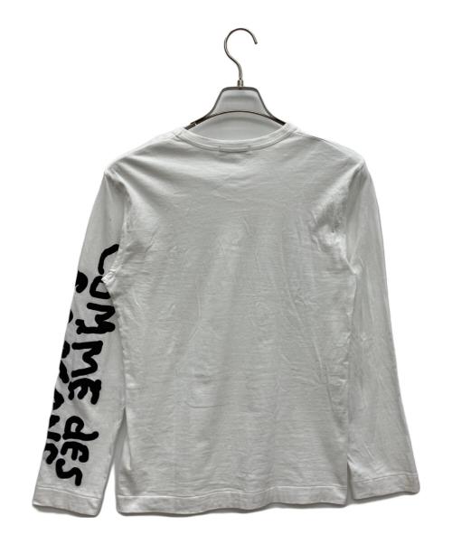 COMME des GARCONS（コムデギャルソン）COMME des GARCONS (コムデギャルソン) 長袖カットソー ホワイト サイズ:Sの古着・服飾アイテム