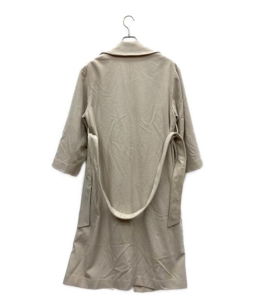 Snidel（スナイデル）Snidel (スナイデル) カシミヤコート混ベーシックコート ベージュの古着・服飾アイテム