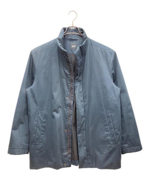 HUGO BOSS（ヒューゴ ボス）HUGO BOSS (ヒューゴ ボス) リバーシブルコート ネイビー サイズ:50の古着・服飾アイテム