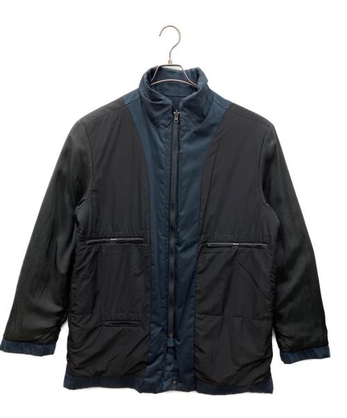 HUGO BOSS（ヒューゴ ボス）HUGO BOSS (ヒューゴ ボス) リバーシブルコート ネイビー サイズ:50の古着・服飾アイテム