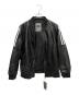 中古・古着 BOLINI (ボリーニ) レザーブルゾン ブラック サイズ:50：8000円