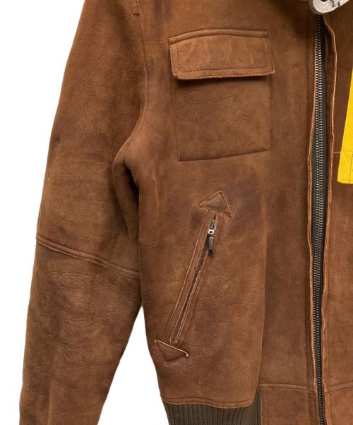 PARAJUMPERS（パラジャンパーズ）PARAJUMPERS (パラジャンパーズ) フライトジャケット ブラウン サイズ:Lの古着・服飾アイテム