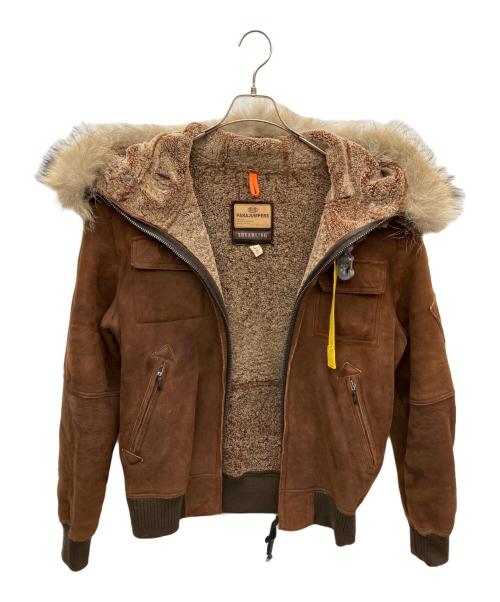 PARAJUMPERS（パラジャンパーズ）PARAJUMPERS (パラジャンパーズ) フライトジャケット ブラウン サイズ:Lの古着・服飾アイテム
