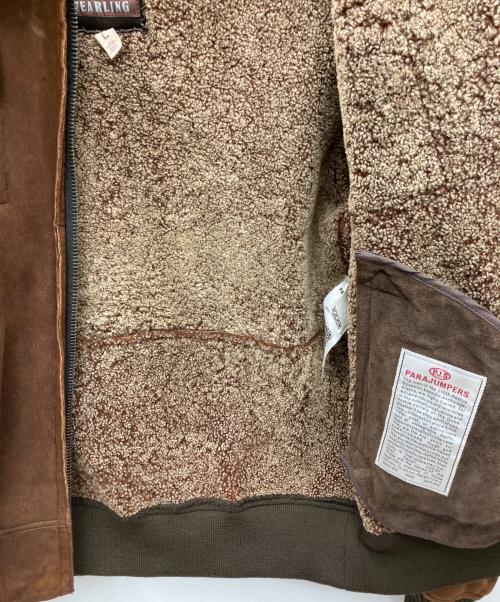 PARAJUMPERS（パラジャンパーズ）PARAJUMPERS (パラジャンパーズ) フライトジャケット ブラウン サイズ:Lの古着・服飾アイテム