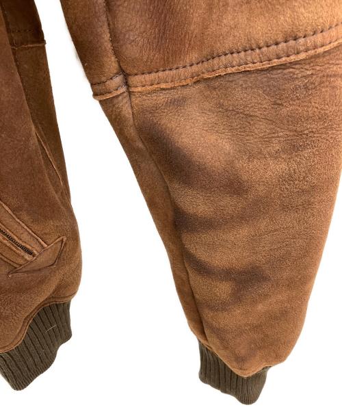 PARAJUMPERS（パラジャンパーズ）PARAJUMPERS (パラジャンパーズ) フライトジャケット ブラウン サイズ:Lの古着・服飾アイテム