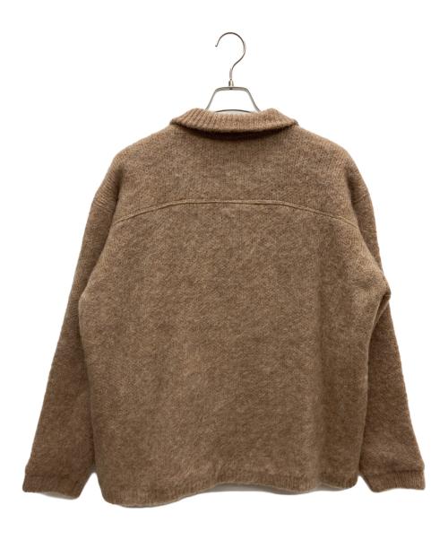 McGREGOR（マックレガー）McGREGOR (マックレガー) FREAK'S STORE (フリークスストア) ニットジャケット ベージュ サイズ:SIZE M 未使用品の古着・服飾アイテム