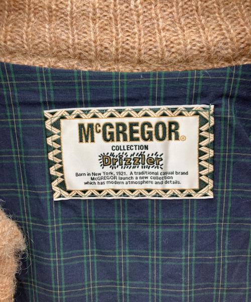 McGREGOR（マックレガー）McGREGOR (マックレガー) FREAK'S STORE (フリークスストア) ニットジャケット ベージュ サイズ:SIZE M 未使用品の古着・服飾アイテム