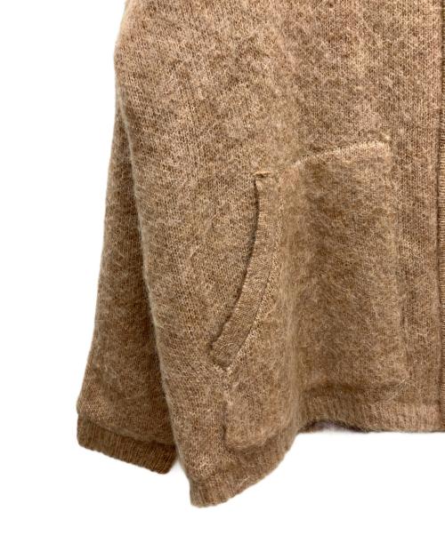 McGREGOR（マックレガー）McGREGOR (マックレガー) FREAK'S STORE (フリークスストア) ニットジャケット ベージュ サイズ:SIZE M 未使用品の古着・服飾アイテム