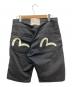 EVISU (エヴィス) ハーフパンツ ブラック サイズ:W34：6000円