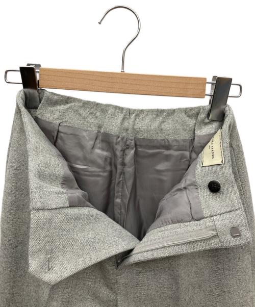 UNITED ARROWS（ユナイテッドアローズ）UNITED ARROWS (ユナイテッドアローズ) パンツ グレー サイズ:36 未使用品の古着・服飾アイテム