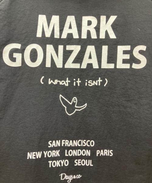 MARK GONZALES（マーク・ゴンザレス）MARK GONZALES (マーク・ゴンザレス) 中綿ジャケット ブラック サイズ:Mの古着・服飾アイテム