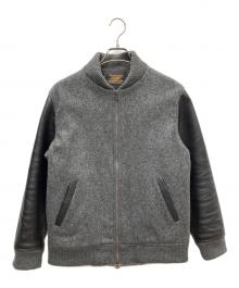 skookum×NICOLE（スクーカム×ニコル）の古着「スタジャン」｜グレー