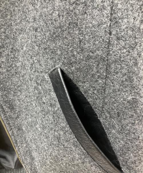 skookum（スクーカム）SKOOKUM (スクーカム) NICOLE (ニコル) スタジャン グレー サイズ:SIZE 48の古着・服飾アイテム