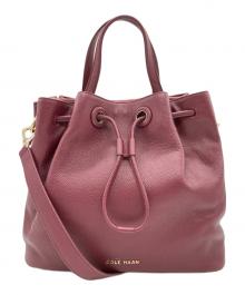 COLE HAAN（コールハーン）の古着「2WAYバッグ」｜ボルドー