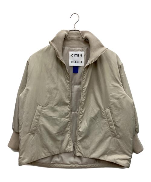 CITEN（シテン）CITEN (シテン) 中綿ジャケット ベージュ サイズ:Mの古着・服飾アイテム
