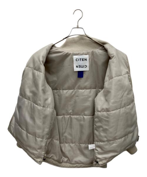 CITEN（シテン）CITEN (シテン) 中綿ジャケット ベージュ サイズ:Mの古着・服飾アイテム