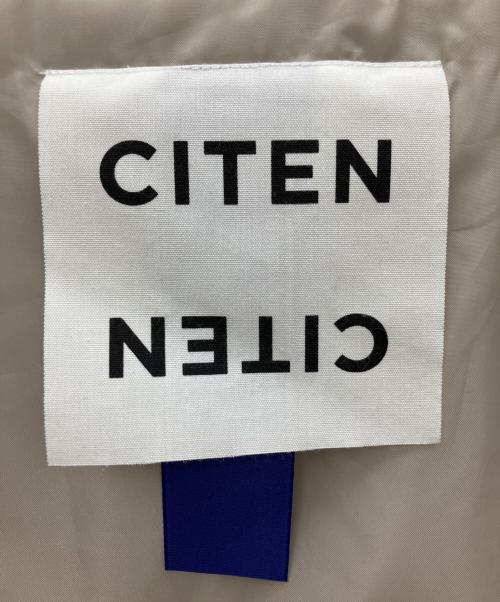 CITEN（シテン）CITEN (シテン) 中綿ジャケット ベージュ サイズ:Mの古着・服飾アイテム