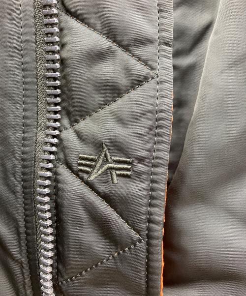 ALPHA（アルファ）ALPHA (アルファ) MA-1ジャケット グリーン サイズ:SIZE Mの古着・服飾アイテム