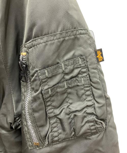 ALPHA（アルファ）ALPHA (アルファ) MA-1ジャケット グリーン サイズ:SIZE Mの古着・服飾アイテム