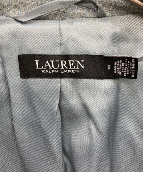 LAUREN RALPH LAUREN（ローレン ラルフ ローレン）LAUREN RALPH LAUREN (ローレン ラルフ ローレン) ダブルブレステッドPコート グリーン サイズ:2の古着・服飾アイテム