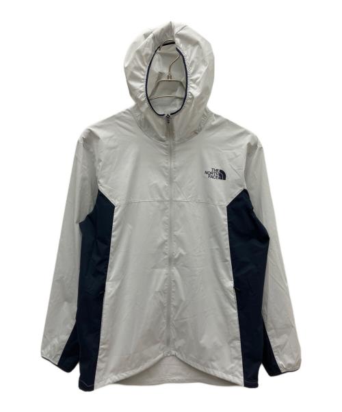 THE NORTH FACE（ザ ノース フェイス）THE NORTH FACE (ザ ノース フェイス) ESエニータイムウインドフーディ ホワイト サイズ:Lの古着・服飾アイテム