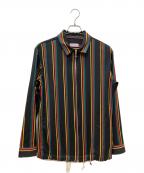 Palm Angelsパーム エンジェルス）の古着「ブルゾン」｜ブラック×グリーン